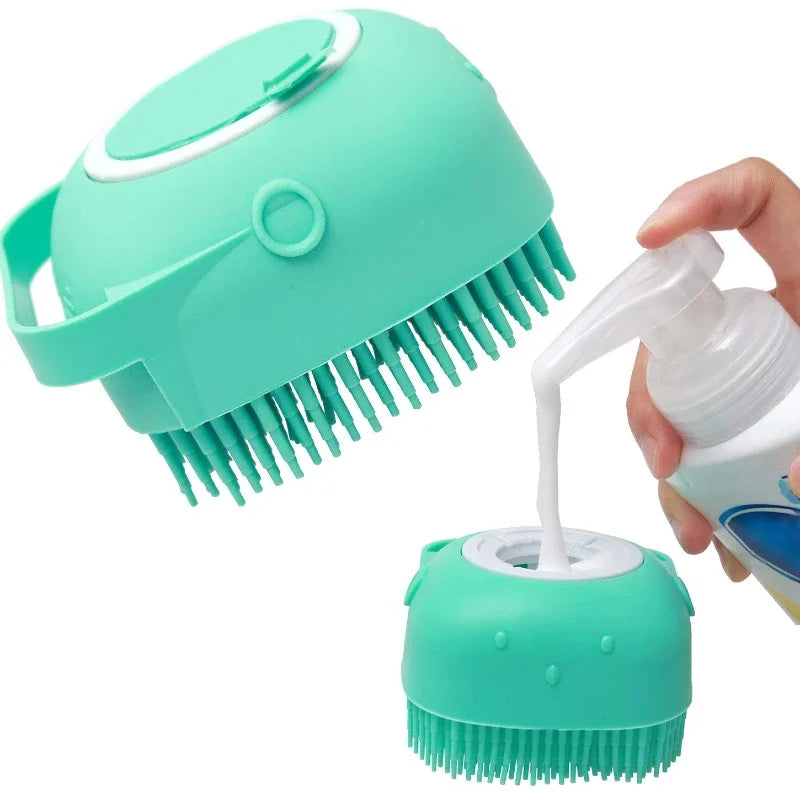 PawSpa Bathing Brush & Shampoo Dispenser - Mozzye