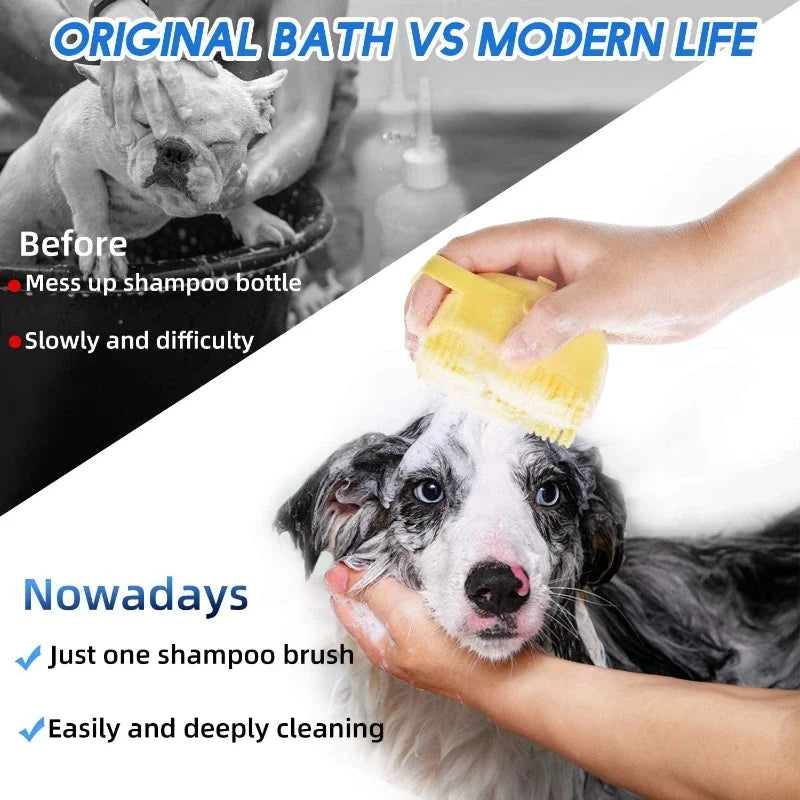 PawSpa Bathing Brush & Shampoo Dispenser - Mozzye